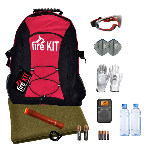 FK-01W Bushfire Emergency Safety fireKit with Wool Blanket - 1 Person